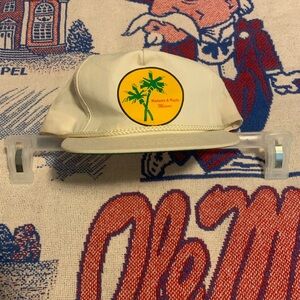 White Vintage Rope Hat